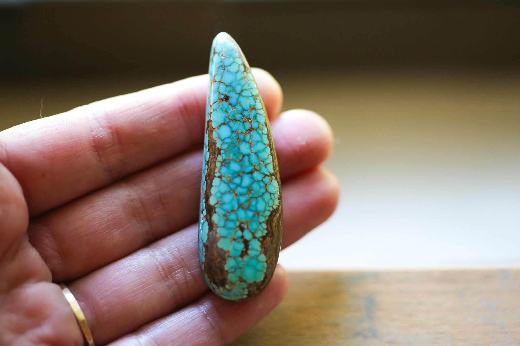 Stabilized #8 Turquoise Cabochon