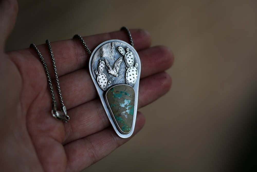 Desert Bat Necklace