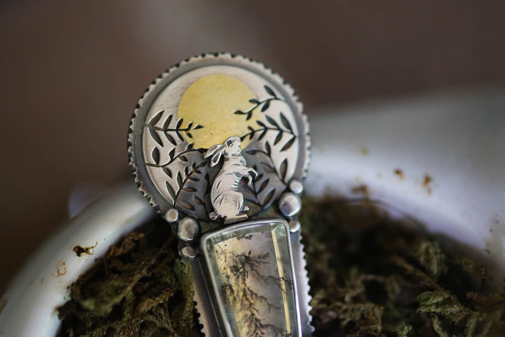 Spring Bunny Necklace