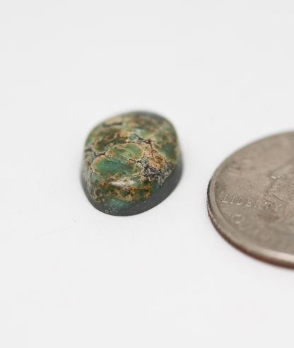 Damele Turquoise Cabochon. Natural Turquoise Cab. Rare Turquoise.