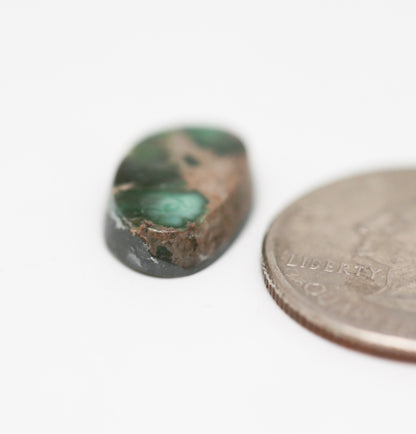 Damele Turquoise Cabochon. Natural Turquoise Cab. Rare Turquoise.