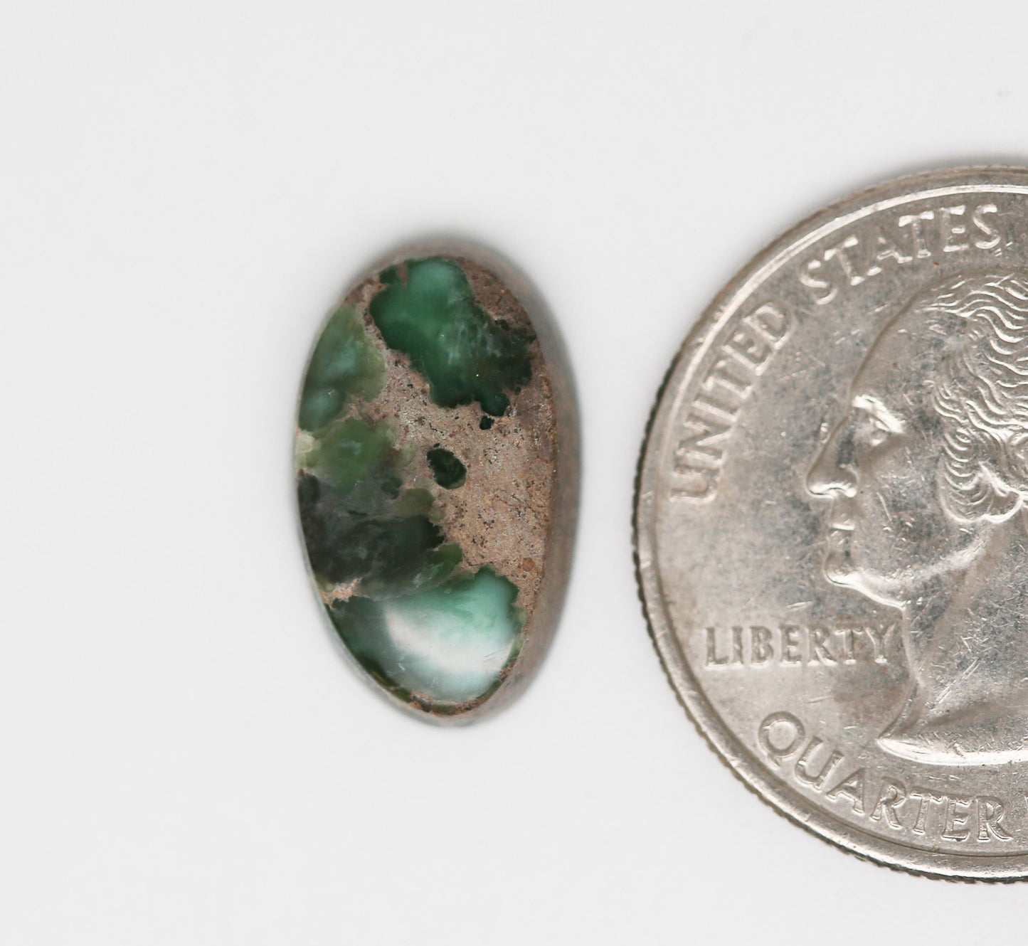 Damele Turquoise Cabochon. Natural Turquoise Cab. Rare Turquoise.