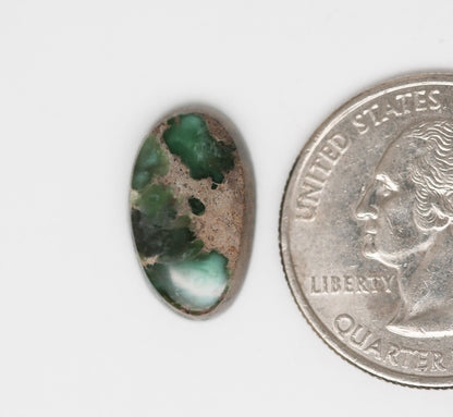 Damele Turquoise Cabochon. Natural Turquoise Cab. Rare Turquoise.
