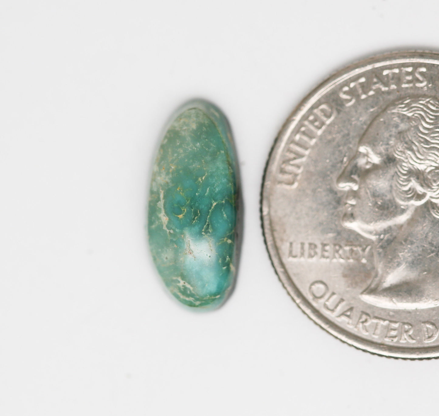 Taubert Turquoise Cabochon. Natural Turquoise Cab. Rare Turquoise. Royston Turquoise