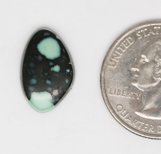 New Lander Turquoise Cabochon. Natural Turquoise Cab. Variscite Cabochon.