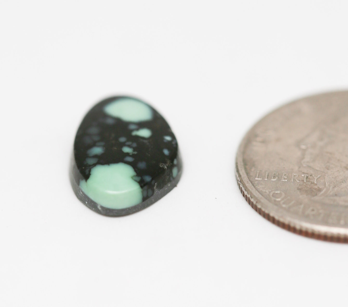 New Lander Turquoise Cabochon. Natural Turquoise Cab. Variscite Cabochon.
