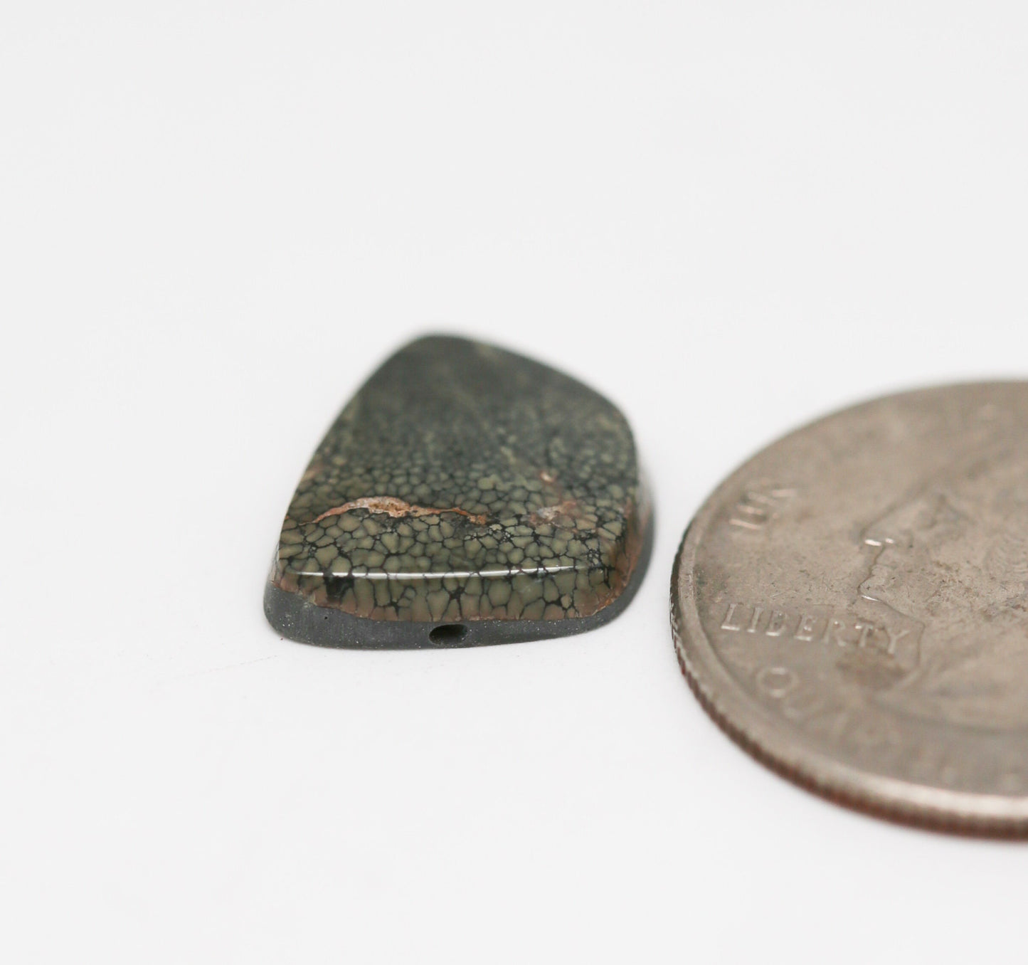 Damele Turquoise Cabochon. Natural Turquoise Cab. Rare Turquoise.