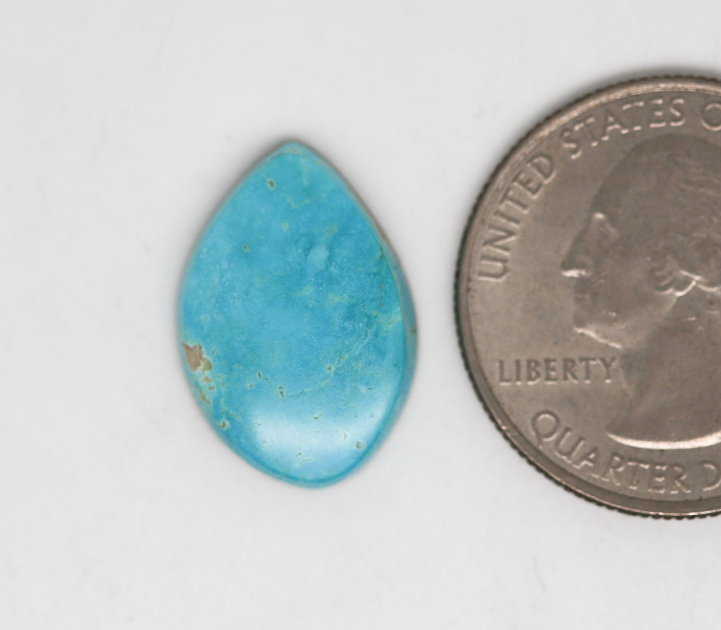 Natural Blue Gem Turquoise Cabochon. Natural Turquoise Cab. Rare Turquoise.